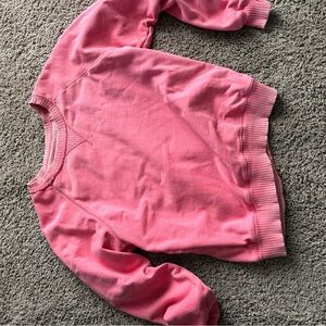 American Eagle Outfitters Pink Crew Neck Sweater